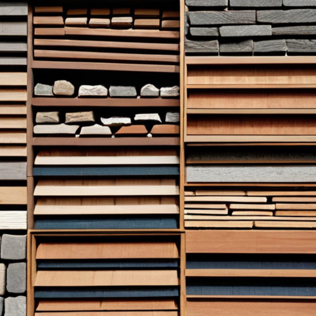 한옥 설계 시 유의사항 - Sustainable Hanok Material Selection**

"A close-up of various natural building materials suitable f...