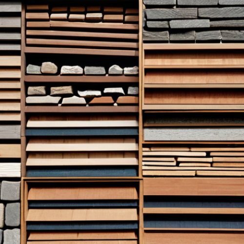 Home 18 한옥 설계 시 유의사항 - Sustainable Hanok Material Selection**
"A close-up of various natural building materials suitable f...